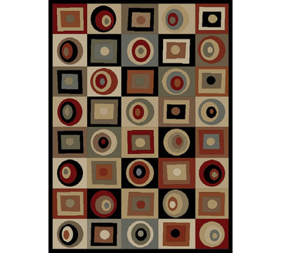 Rounds and Squares - Black