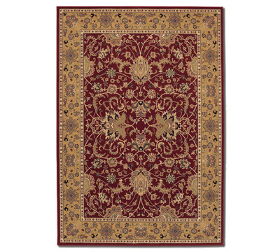 Floral Bijar - Persian Red