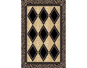 Home Dynamix Evolution 5110 Black Area Rug