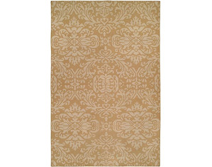 HRI Damask Area Rug