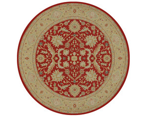Jaipur Jaimak 5 Red and Maize Area Rug