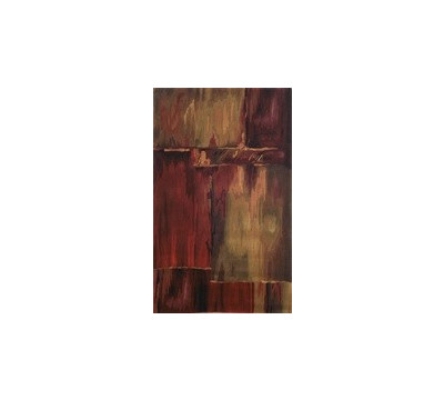 Burgundy -Brushstrokes