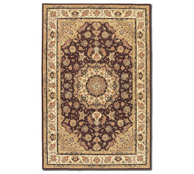 All Over Centre Medallion - Deep Eggplant