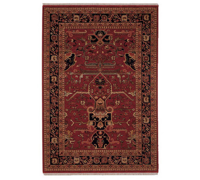 Afghan - Cardinal Rouge