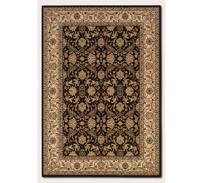Isfahan / Ebony - Antique Creme