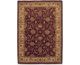 Antique Ispaghan - Burgundy and Camel