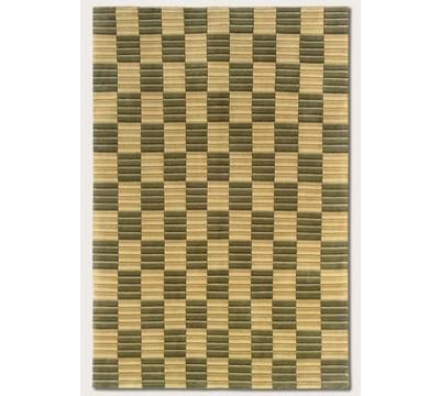 Checker Border - Fern Green