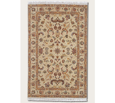 Floral Herati - Linen Canvas