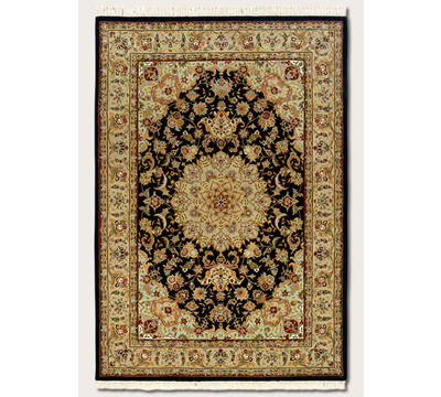 All Over Center Medallion - Ebony