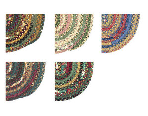 Thimbleberries Four Seasons Oval Stair Tread Set of 13
