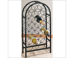 Old Dutch International 27 Bottle Arched Wine Rack - Fast FREE FedEx Shipping!