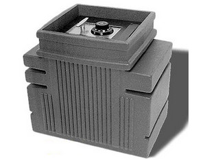 Hayman FS4000B Polyethylene In-Floor Safe - Fast FREE FedEx Shipping!