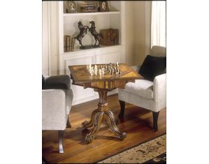 Butler Antique Chess Table with Fold In Corners (287090)