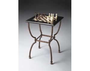 Butler Fossil Stone Chess Game Table (6061025)