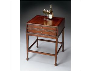 Butler Game Table with Chess & Backgammon Board (5042)