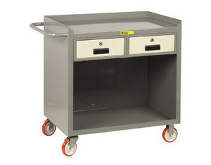 Little Giant 2 Drawer Mobile Bench Cabinet