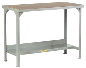 Little Giant Hardboard Over Steel Top Workbench