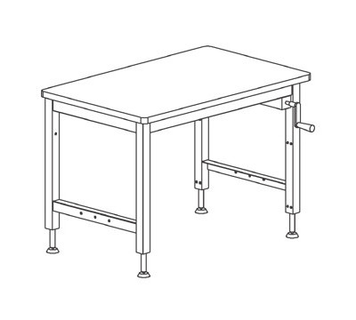 Production_Basics_Four_Post_Hand_Crank_Adjustable_Worktable_Workbench.jpg