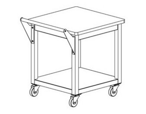 Production Basics Utility Cart Workbench