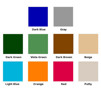 Available Frame Colors