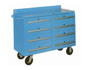 Pucel-Grizzly PDC Series 8 Drawer Mobile Cabinet Workbench