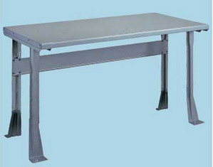 Tennsco Hardwood Top Workbench with Stringer and Legs