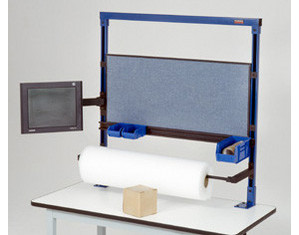 Production Basics 48 inch W Basic Packaging Organizer Workstation - FREE Inside Delivery!