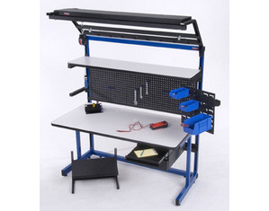 Production Basics C Leg Series Stand Alone ESD Workstation - FREE Inside Delivery!