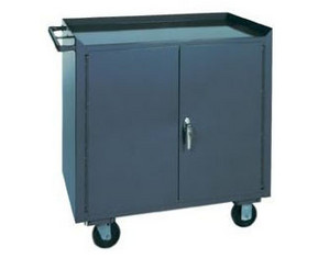 Heinrich Brothers 36 inch 2 Fixed Shelf Cabinet Shop Desk - FREE Inside Delivery!