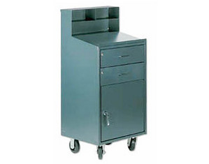 Heinrich Brothers Two Drawer Mobile Shop Desk - FREE Inside Delivery!