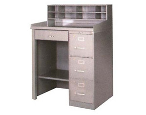 Pucel-Grizzly Filing Cabinet Shop Desk