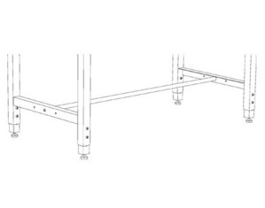 Production Basics RTW Tube Footrest - Fast FREE FedEx Shipping!