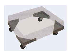 Pucel-Grizzly Rubber Caster - Set of 4