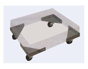 Pucel-Grizzly Steel Caster - Set of 4