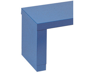 Vidmar 16.25 inch High Hardwood Workstation Riser Shelf