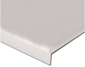 Vidmar 30 inch Deep Stainless Steel Hardwood Work Surface Cover