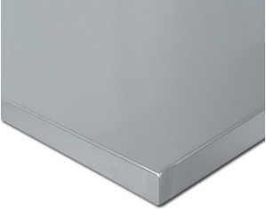 Vidmar 36 inch Deep Full Radius Corner Stainless Steel Top