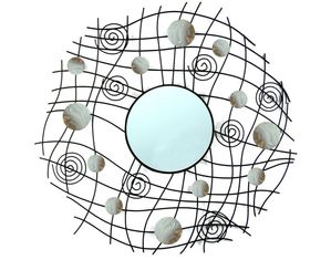 Ashton Sutton Abstract Wall Mirror