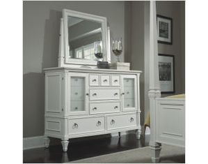 Magnussen Ashby Wood Framed Cheval Mirror