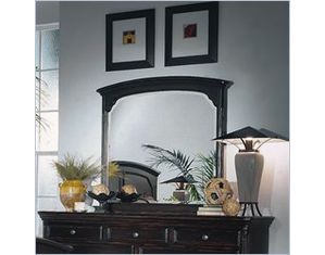 Magnussen Reflections Wood Arched Mirror
