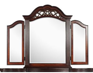 Magnussen Stafford Woodframed Tri-Fold Mirror