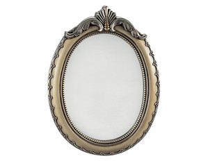 Cal Lighting Beads and Leaf Decorative Wall Mirror