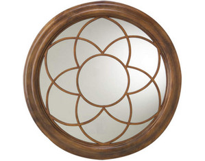 Cooper Classics Bordeaux Round Decorative Wall Mirror - Fast FREE FedEx Shipping!