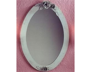 Fredrick Ramond Cottage Chic Series Oval Decorative Wall Mirror