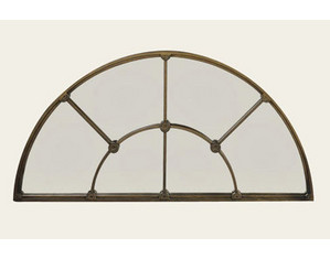 Harris Marcus Home Half Circle Paned Decorative Wall Mirror