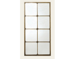 Harris Marcus Home Rectangle Paned Metal Decorative Wall Mirror - Fast FREE FedEx Shipping!