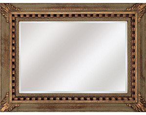 Paragon Picture Gallery Greek Revival Beveled Decorative Wall Mirror