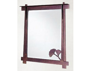 Steel Partners Gingko Decorative Wall Mirror