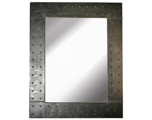 Stone County Merrimack Rivet Decorative Wall Mirror