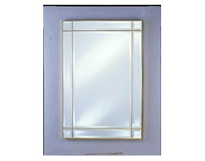 Afina Radiance Rectangular Decorative Bathroom Mirror